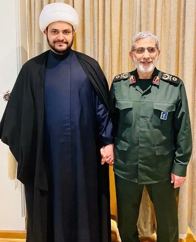 أكرم الكعبي وإسماعيل قاآني
