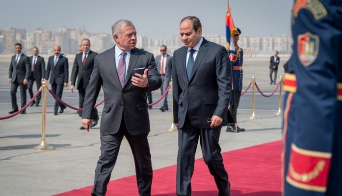 السيسي والملك عبد الله